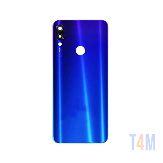 Tampa Traseira+Lente da Câmera Xiaomi Redmi Note 7 Azul